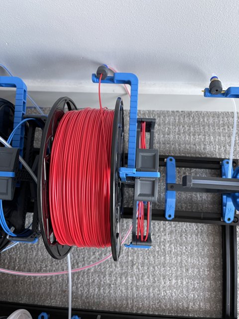 3D Printer Preparing to Create a Wiring Coil