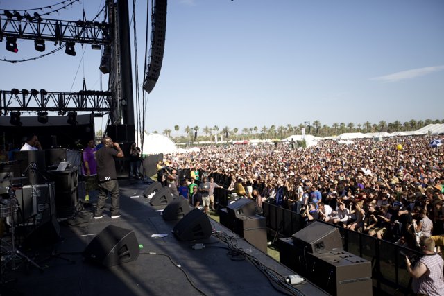 Coachella's Epic Crowd at the Main Stage