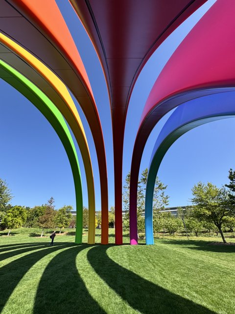 Vivid Arches in Spring
