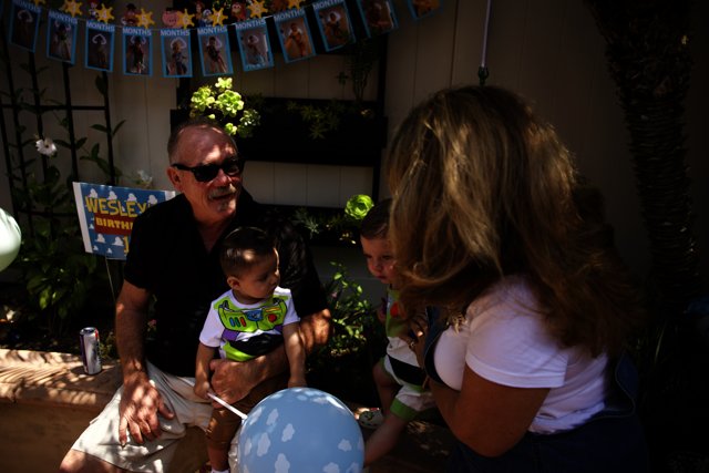 A Cherished Family Moment at Wesley's First Birthday Party