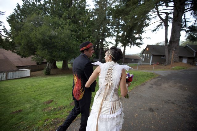 Steampunk Wedding in Oregon