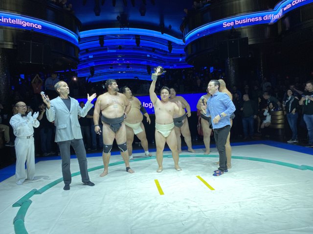 Sumo Wrestling with Kotozakura Masakatsu at Caesars Palace