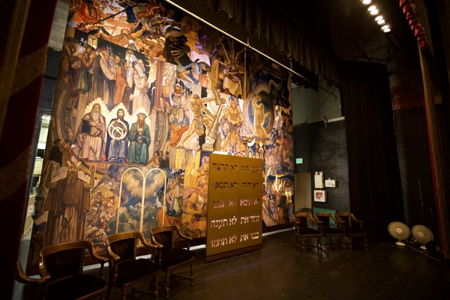 The Grand Mural of the Theater