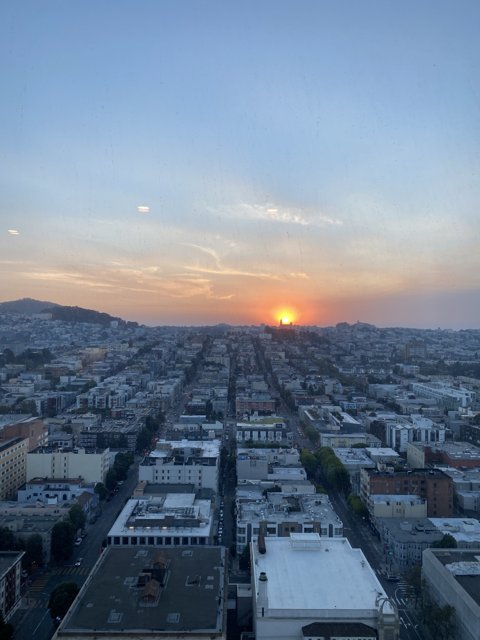 Golden Hour Over San Francisco