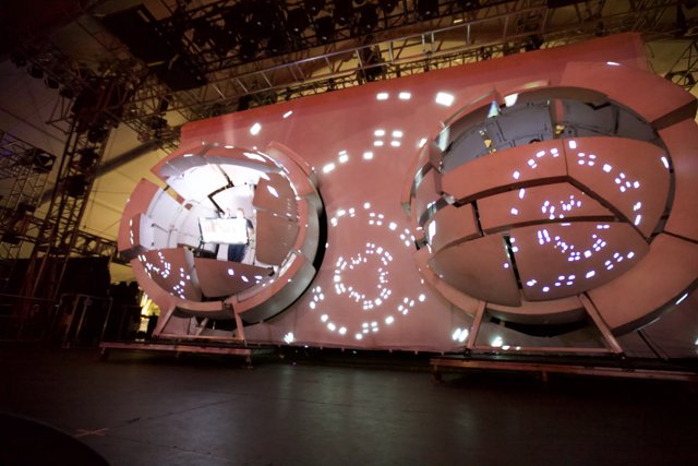 Illuminating Spheres on the Coachella Stage
