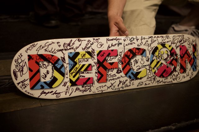 Skateboard of Signatures