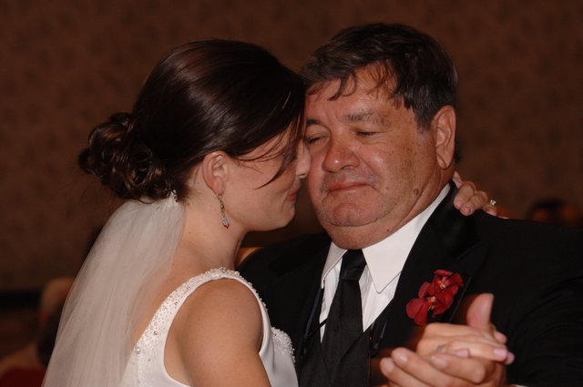 Tearful Father-Daughter Dance at Wedding Reception