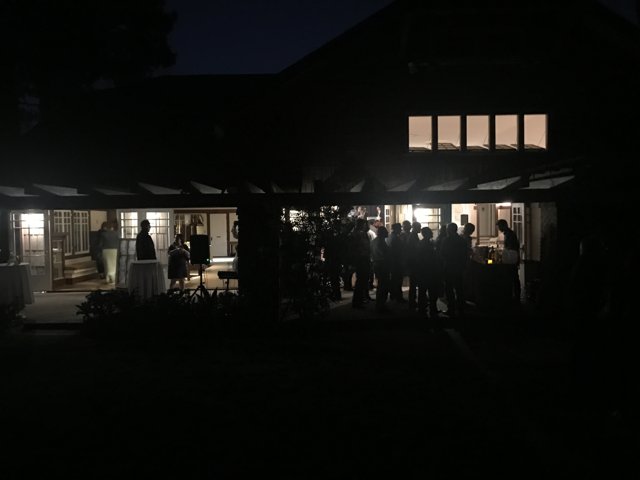 Nighttime Gathering at Los Angeles Home