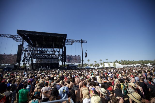 Coachella 2012 Crowd Rocking Out
