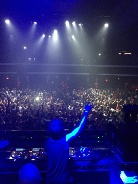 DJ Takes Over the Nightclub
