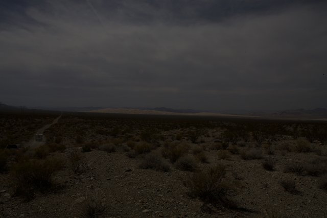 Cloudy Desert Road