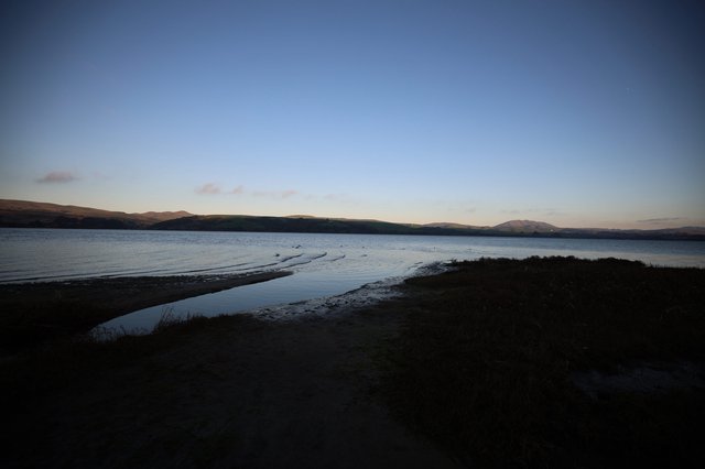 Tranquil Dusk at Drakes Beach Estuary