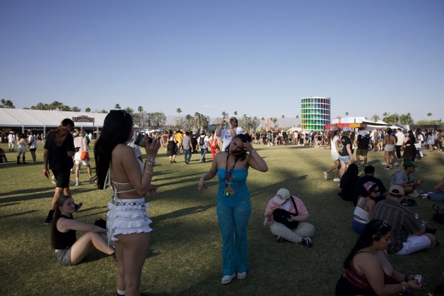 Vibrant Scenes and Fashion Flair at Coachella 2024
