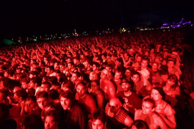 Red-Hot Crowd at 2010 Coachella