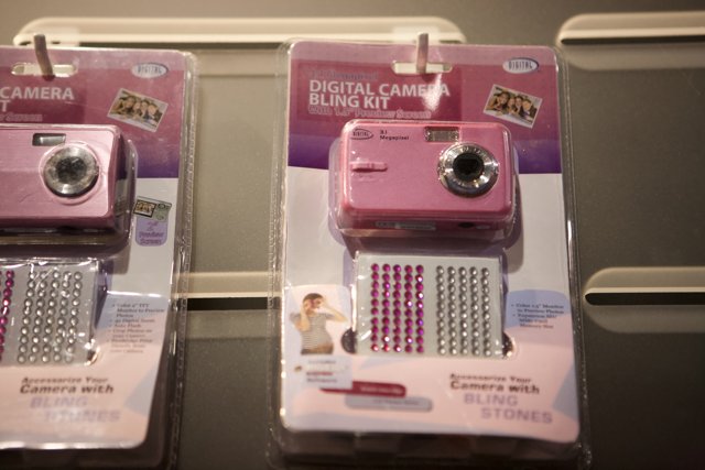 Pink Digital Cameras and Accessories