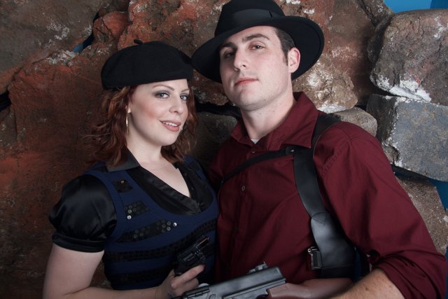 Halloween Duo with Firearms