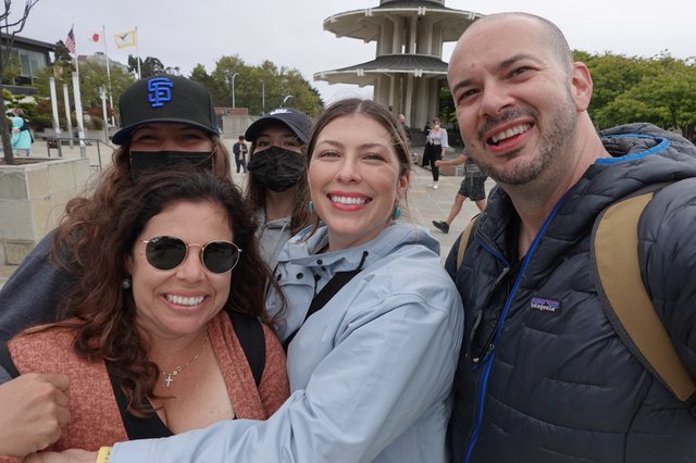Friends Enjoying Tourist Day in San Francisco