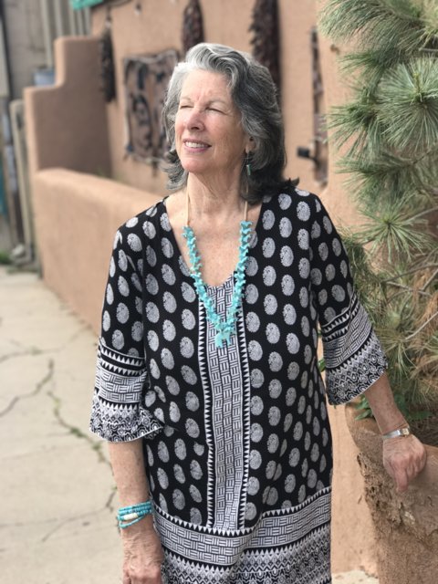 Rhoda B: A Pop of Turquoise in Santa Fe