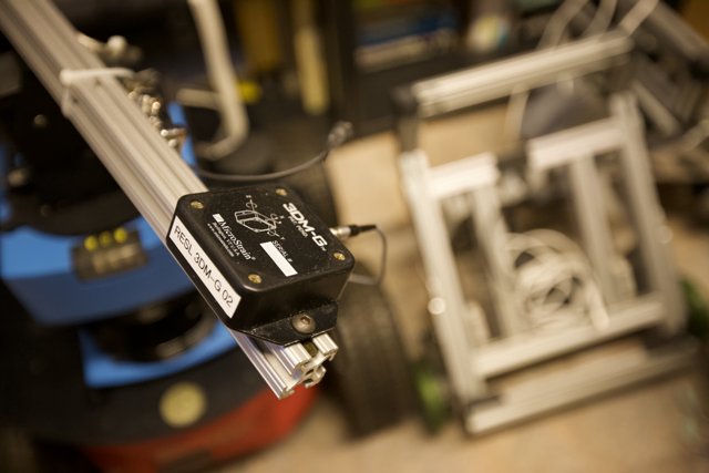Camera-Attached Machine in Manufacturing Facility