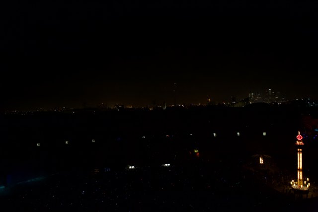 Night View of the Urban Metropolis