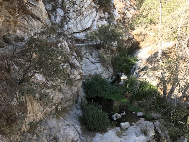 Slate Stream in Monrovia Canyon