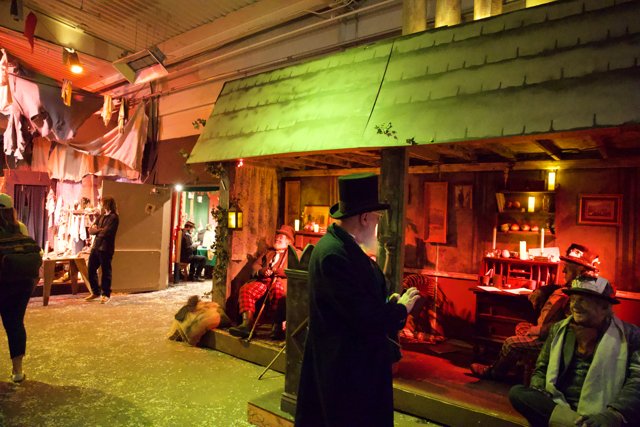 A Dickensian Night in the City