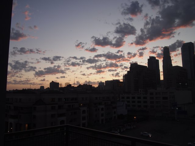 Sunset over the Metropolis