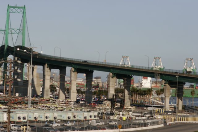 Busy Metropolis Bridge