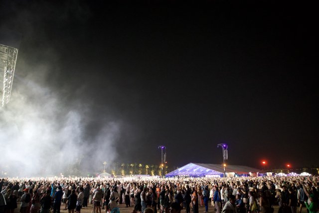 Nighttime Revelry at Coachella 2024: A Celebration Under the Stars