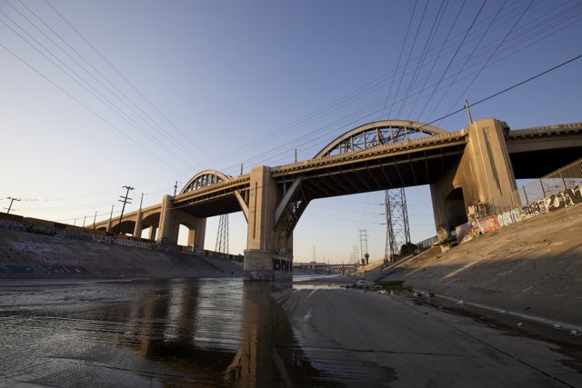Overpass Arch on LA River