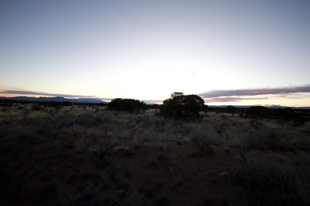 Desert Twilight Over New Mexico Wilderness