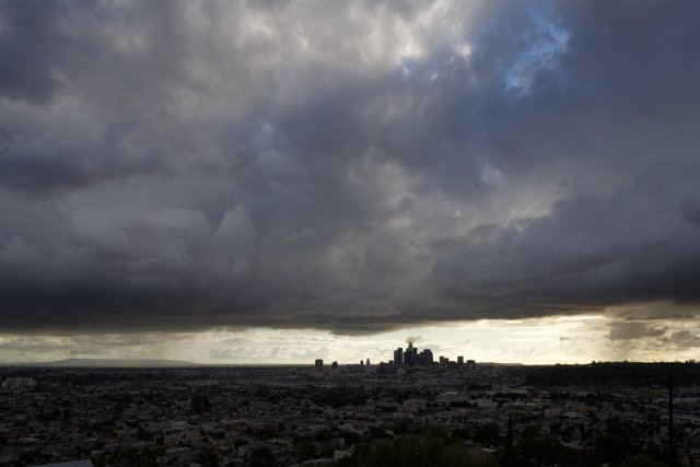 Storm Clouds Over L.A.