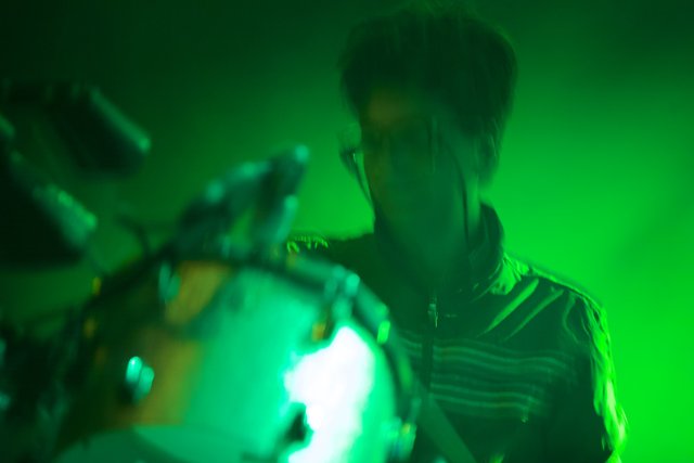 Rhythmic Green Light