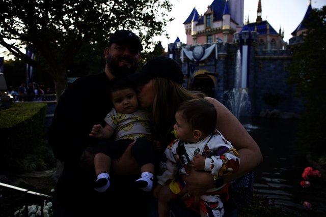 Magical Family Memories at Disneyland Castle