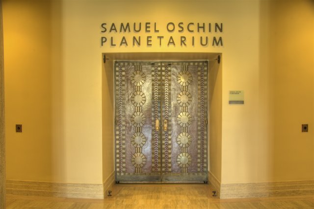 The Grand Entrance to Samuel Oshin Planetarium