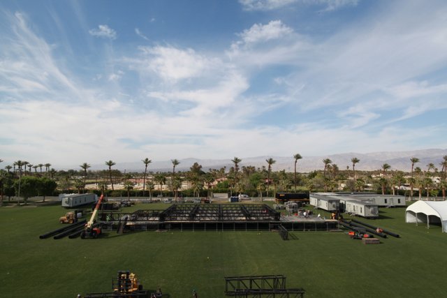 The Coachella Music Festival Field
