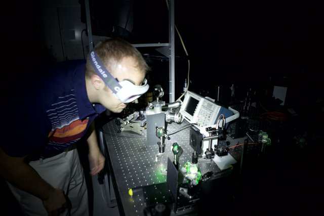 Green Light Experiment in the Lab
