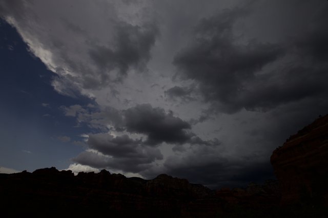 Stormy Skies Over Red Rock Canyon