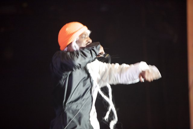 The Performer in Orange