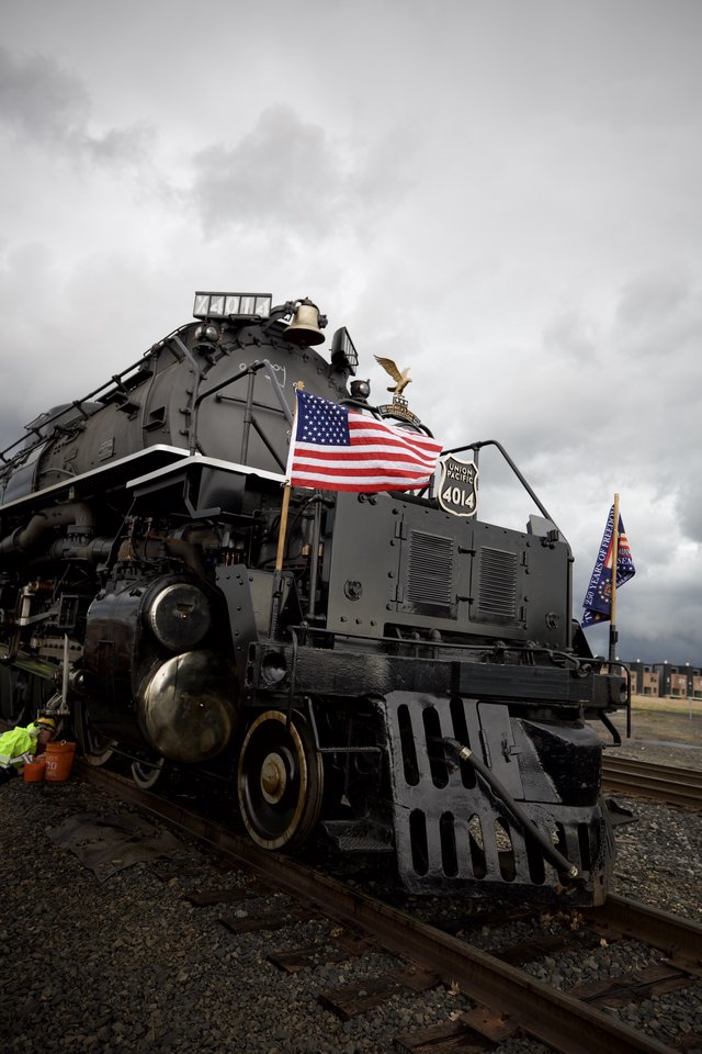 Union Pacific Big Boy 4014 Steam Locomotive Display