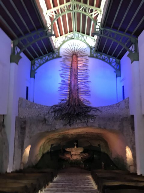 The Majestic Tree of Life in Guadalupe's Cathedral