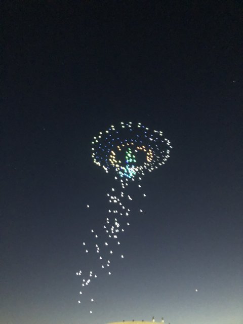 Flying Fireworks