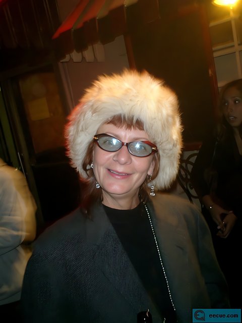 Fur Hat and Glasses