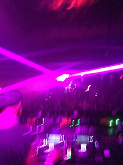 Purple Nightclub Vibes