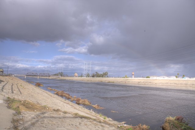 Rainbow over the Reservoir