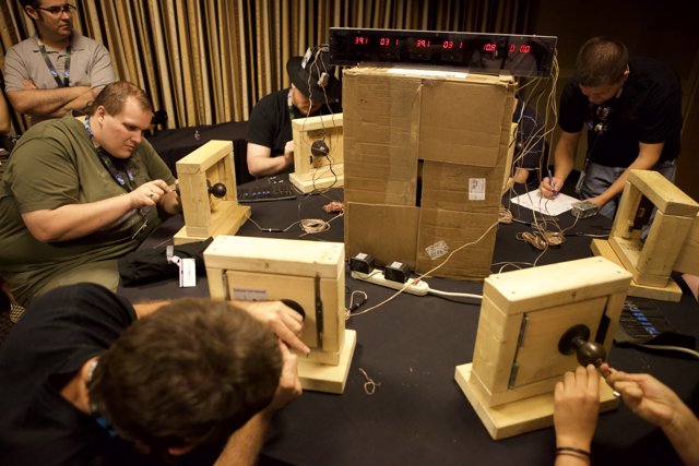 Plywood and People at the Defcon 18 Workshop