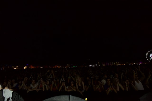 Coachella Crowd Rocks the Night Sky