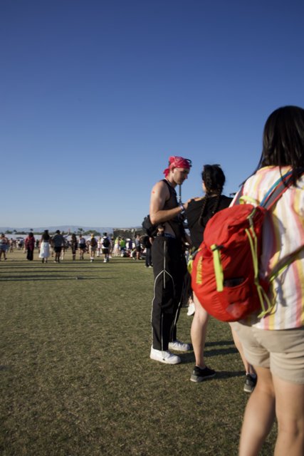 Sunny Scenes: Festival Vibes at Coachella 2024