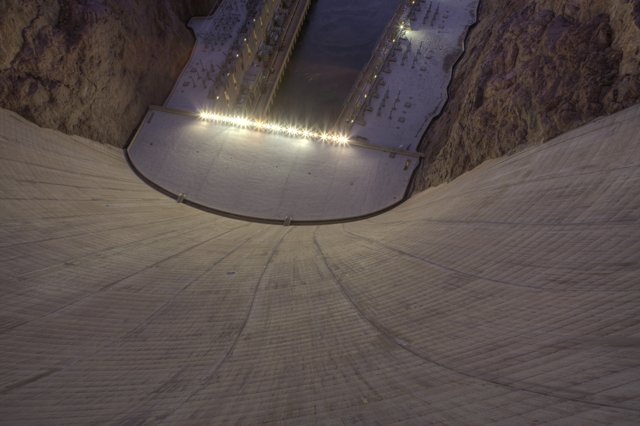A Bird's Eye View of Hoover Dam