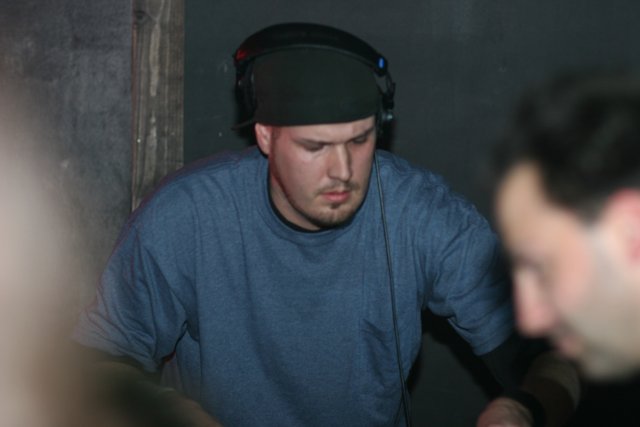 DJ Travis B at the Samurai Club